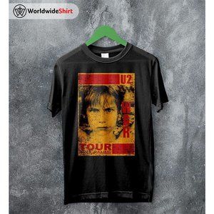 U2 War 90s Tour Classic Rock Band Music Graphic Fan Art T-Shirt